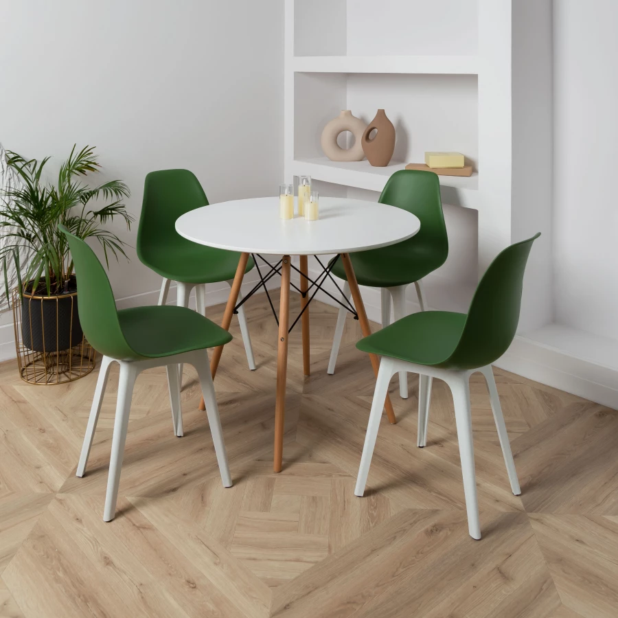 DERSTUHL Стул пластиковый Plast White Eames (изображение №2)