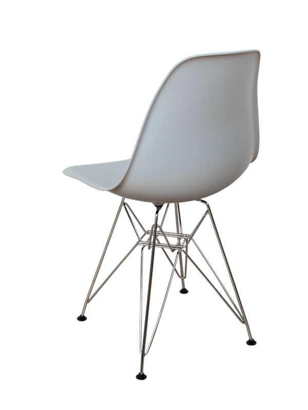 DERSTUHL Комплект стульев пластиковых 4 шт Chrom Eames (изображение №5)