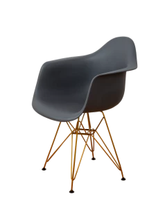 DERSTUHL Комплект стульев пластиковых 4 шт Gold Eames