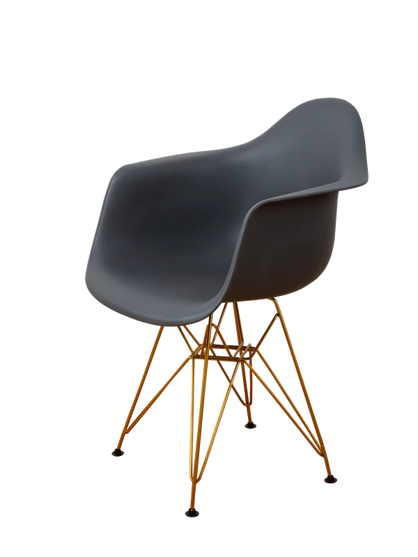 DERSTUHL Комплект стульев пластиковых 4 шт Gold Eames (изображение №1)