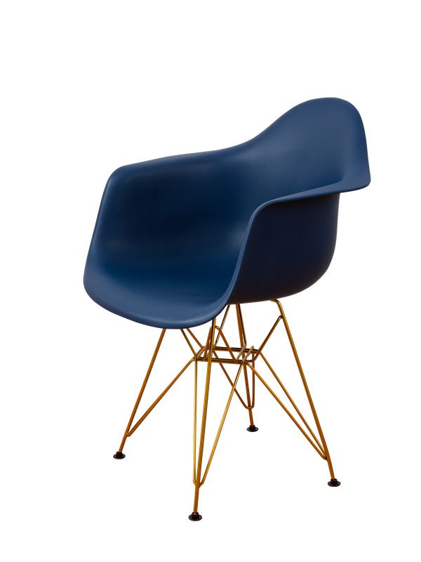 DERSTUHL Комплект стульев пластиковых 2 шт Gold Eames