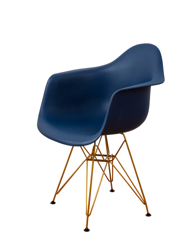 DERSTUHL Комплект стульев пластиковых 2 шт Gold Eames (изображение №1)