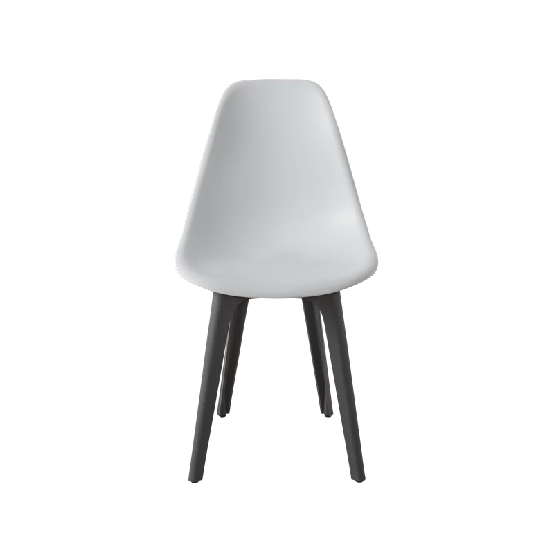 DERSTUHL Стул пластиковый Plast Dark Grey Eames (изображение №3)