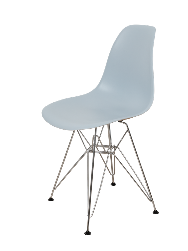 DERSTUHL Комплект стульев пластиковых 4 шт Chrom Eames