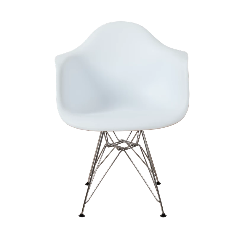 DERSTUHL Комплект стульев пластиковых 2 шт Chrom Eames (изображение №3)