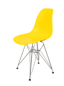 DERSTUHL Комплект стульев пластиковых 4 шт Chrom Eames
