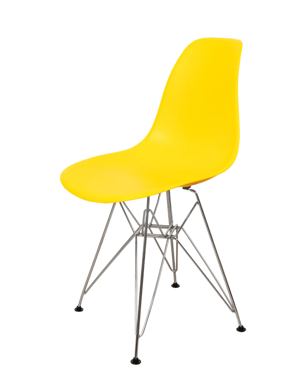 DERSTUHL Комплект стульев пластиковых 4 шт Chrom Eames (изображение №1)