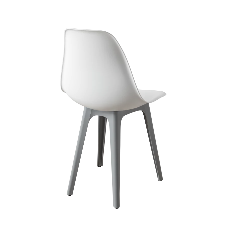 DERSTUHL Комплект стульев пластиковых 4 шт Plast Grey Eames (изображение №5)