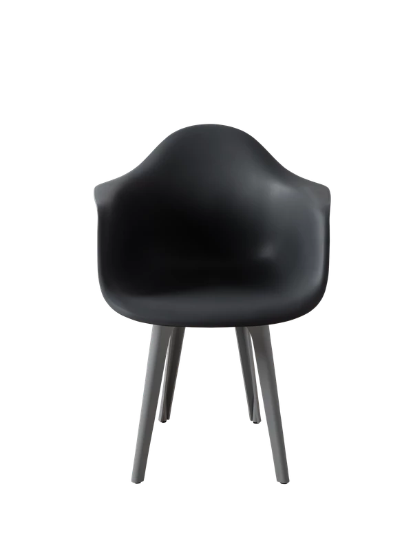 DERSTUHL Стул-кресло из пластика Plast Grey Eames (изображение №3)