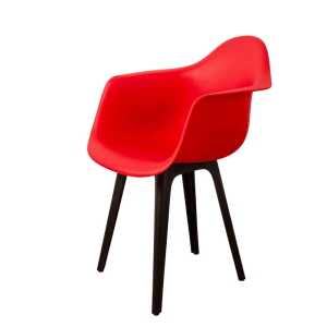 DERSTUHL Комплект стульев пластиковых 4 шт Plast Eames