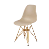 DERSTUHL Комплект стульев пластиковых 4 шт Gold Eames