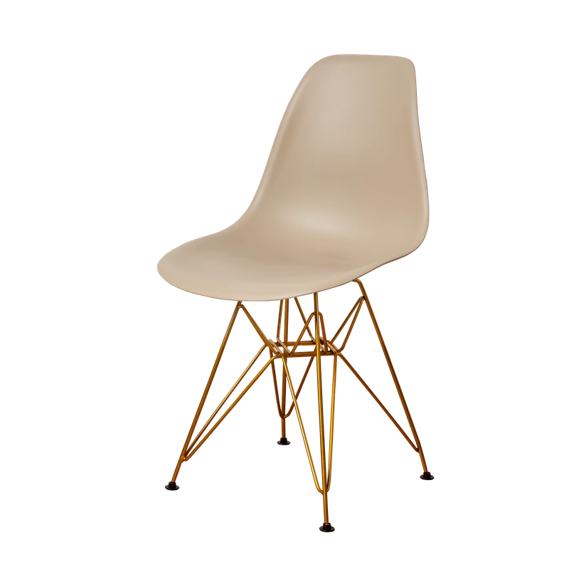 DERSTUHL Комплект стульев пластиковых 2 шт Gold Eames (изображение №1)