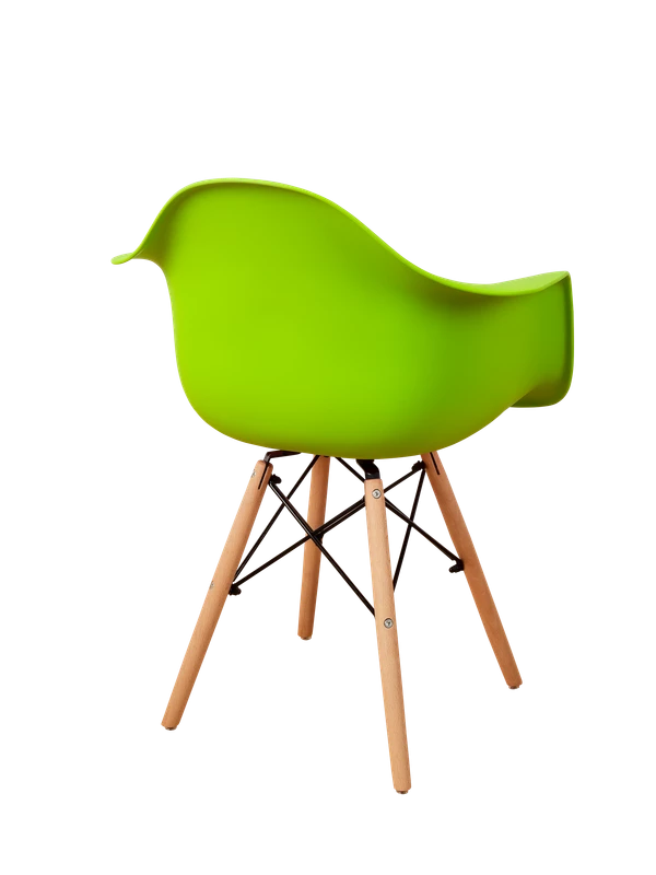DERSTUHL Комплект стульев пластиковых 2 шт Wood Eames (изображение №2)