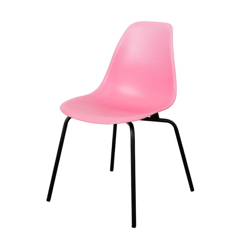 DERSTUHL Комплект стульев пластиковых 2 шт Elegant Black Eames (изображение №1)