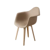 DERSTUHL Комплект стульев пластиковых 2 шт Plast Beige Eames