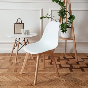 Второе фото. DERSTUHL Комплект стульев пластиковых 4 шт Grand Wood Eames