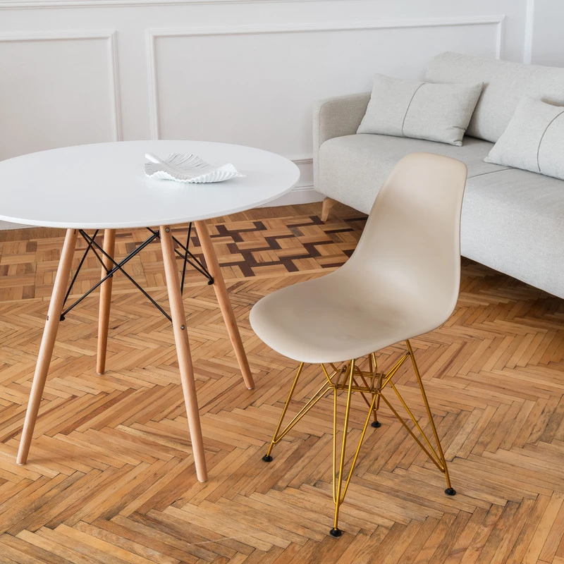 DERSTUHL Комплект стульев пластиковых 2 шт Gold Eames (изображение №6)