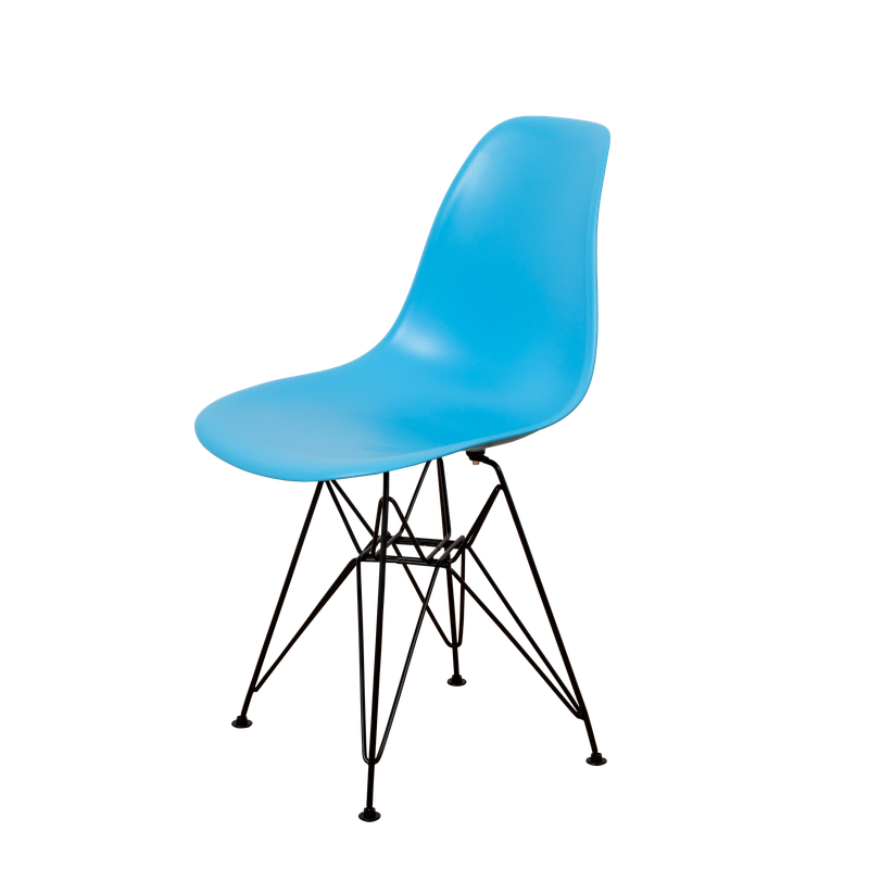 DERSTUHL Комплект стульев пластиковых 2 шт Black Eames