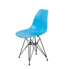 DERSTUHL Комплект стульев пластиковых 4 шт Black Eames