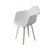 DERSTUHL Стул-кресло из пластика Plast White Eames