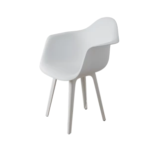 DERSTUHL Комплект стульев пластиковых 4 шт Plast White Eames