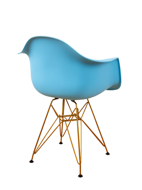 DERSTUHL Комплект стульев пластиковых 2 шт Gold Eames (изображение №5)