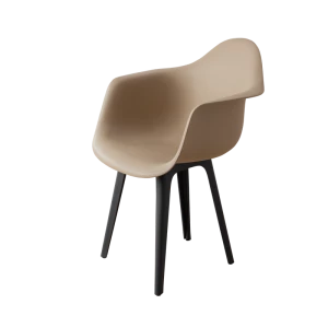 DERSTUHL Стул-кресло из пластика Plast Dark Grey Eames