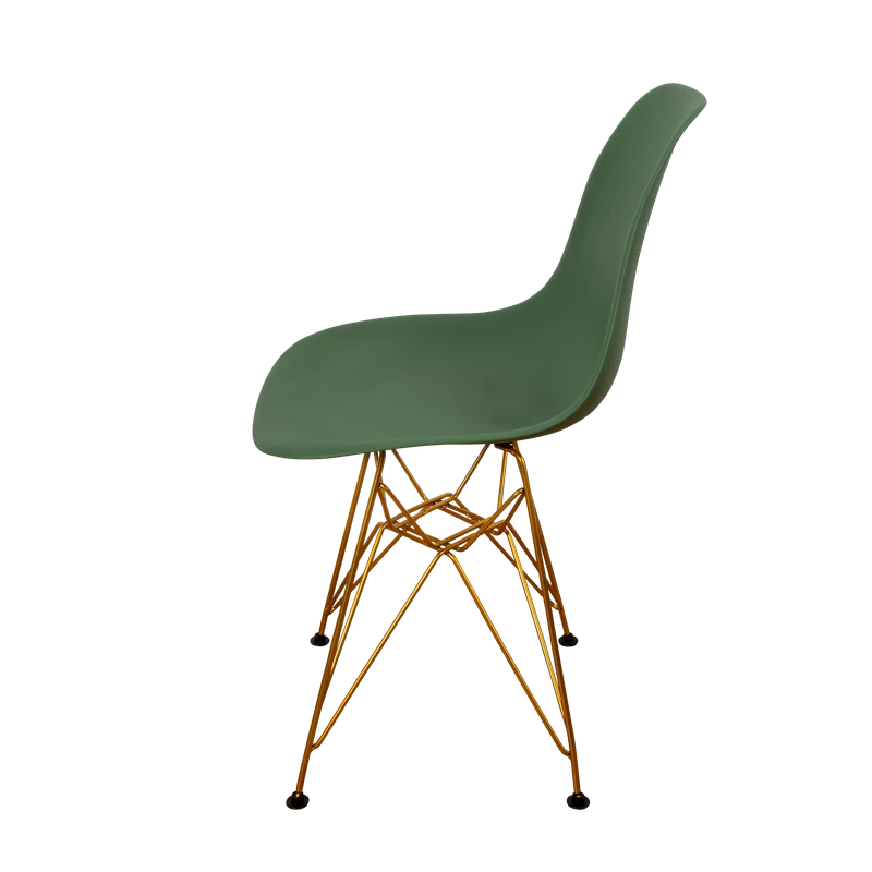 DERSTUHL Комплект стульев пластиковых 2 шт Gold Eames (изображение №4)
