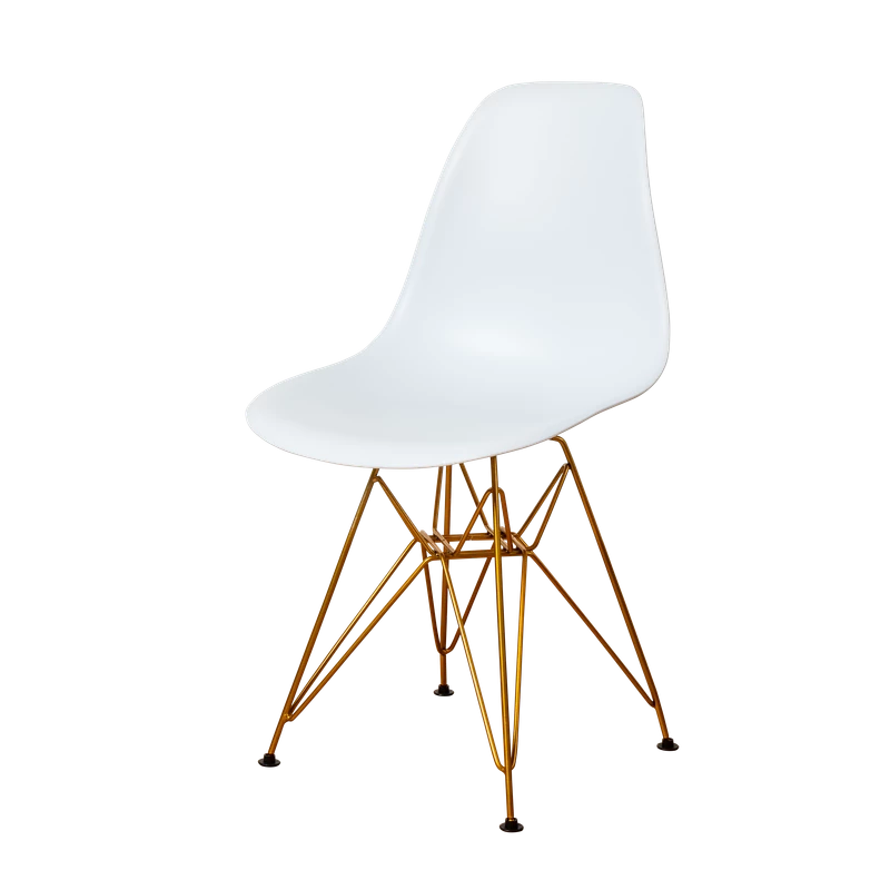 DERSTUHL Комплект стульев пластиковых 2 шт Gold Eames (изображение №1)