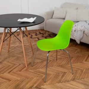 Второе фото. DERSTUHL Стул пластиковый Elegant Chrom Eames