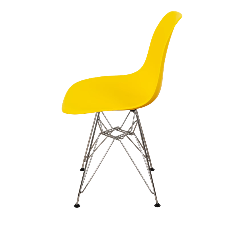 DERSTUHL Комплект стульев пластиковых 4 шт Chrom Eames (изображение №4)