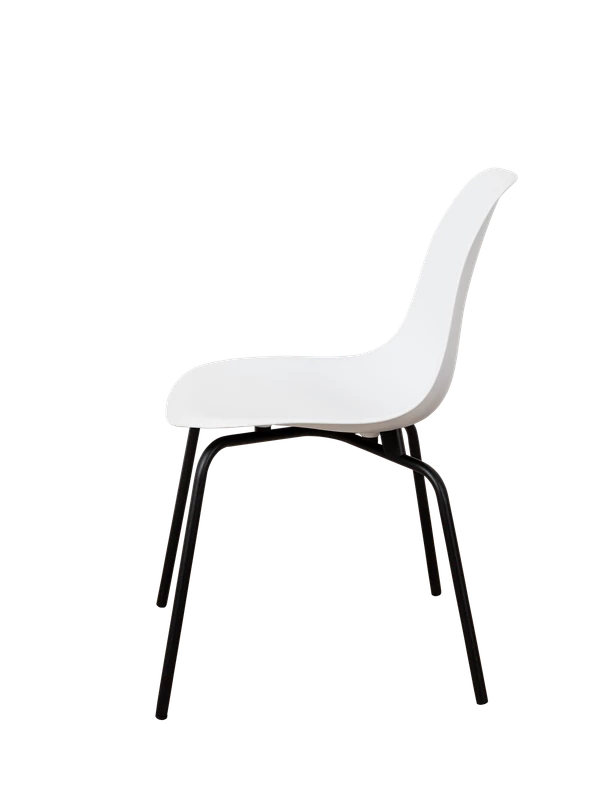 DERSTUHL Комплект стульев пластиковых 4 шт Elegant Black Eames (изображение №4)