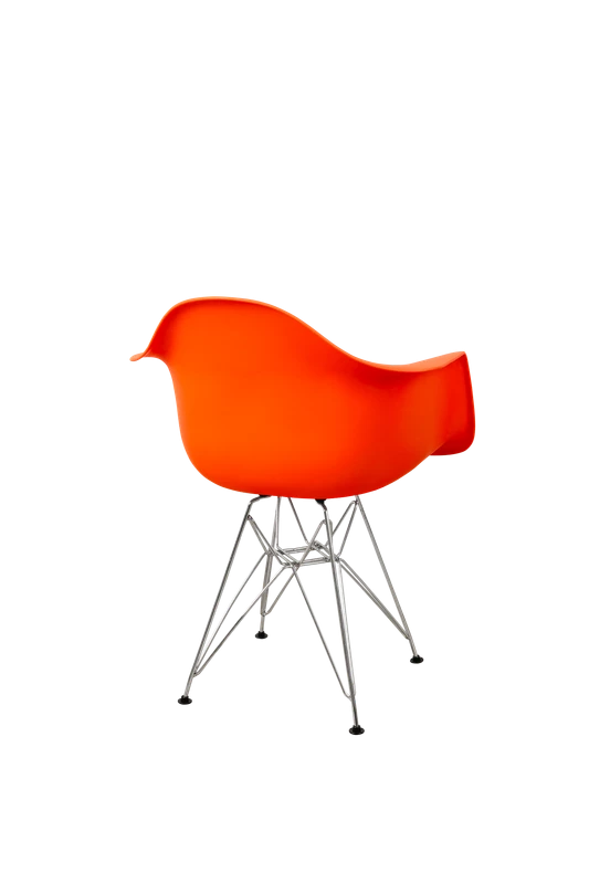 DERSTUHL Комплект стульев пластиковых 4 шт Chrom Eames (изображение №5)