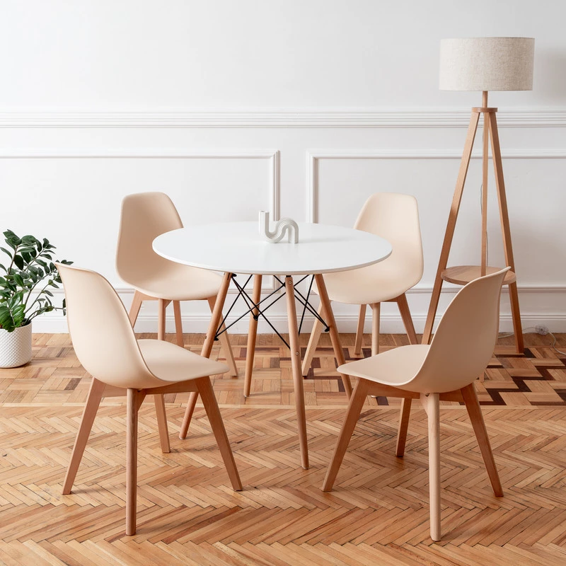 DERSTUHL Комплект стульев пластиковых 2 шт Grand Wood Eames (изображение №2)