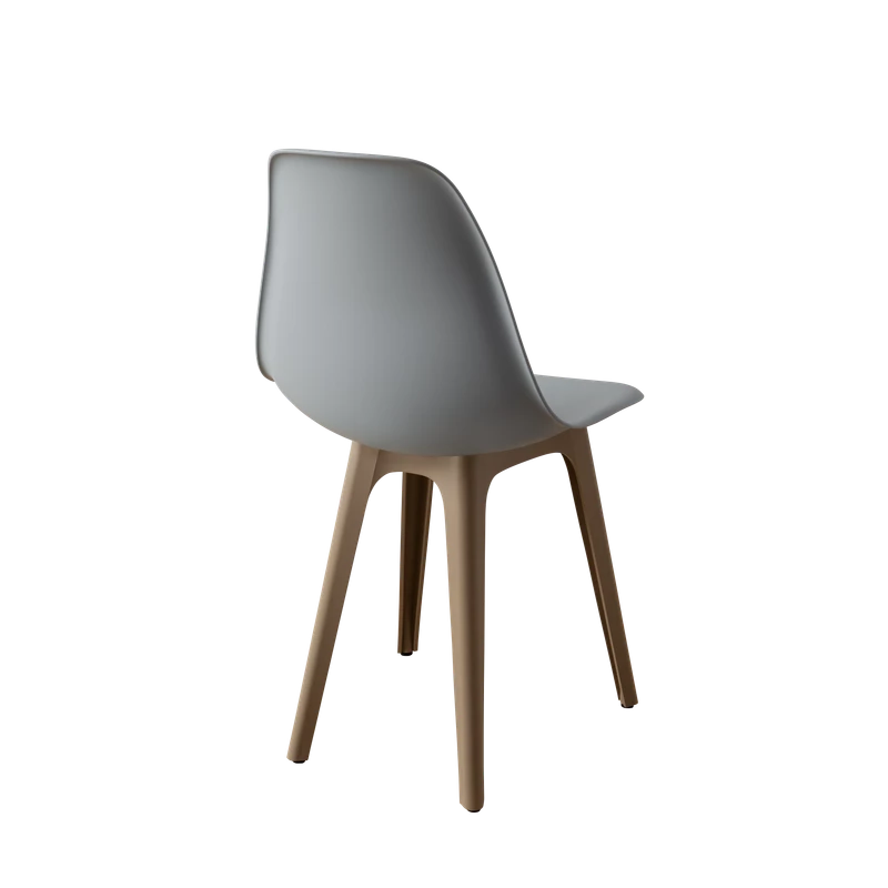 DERSTUHL Стул пластиковый Plast Dark Beige Eames (изображение №5)