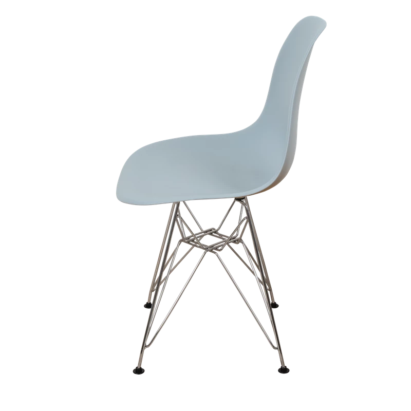 DERSTUHL Комплект стульев пластиковых 4 шт Chrom Eames (изображение №4)