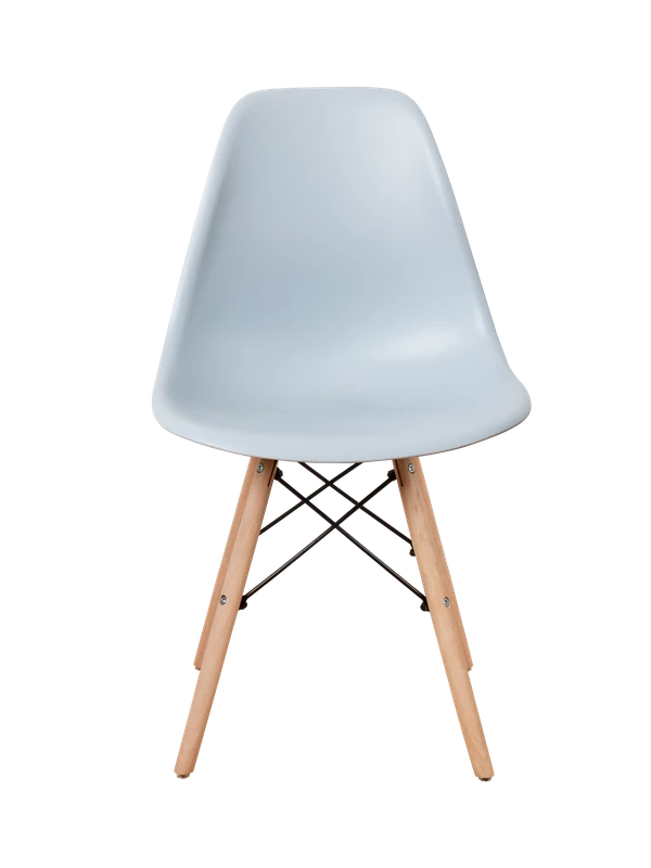 DERSTUHL Комплект стульев пластиковых 4 шт Wood Eames (изображение №3)