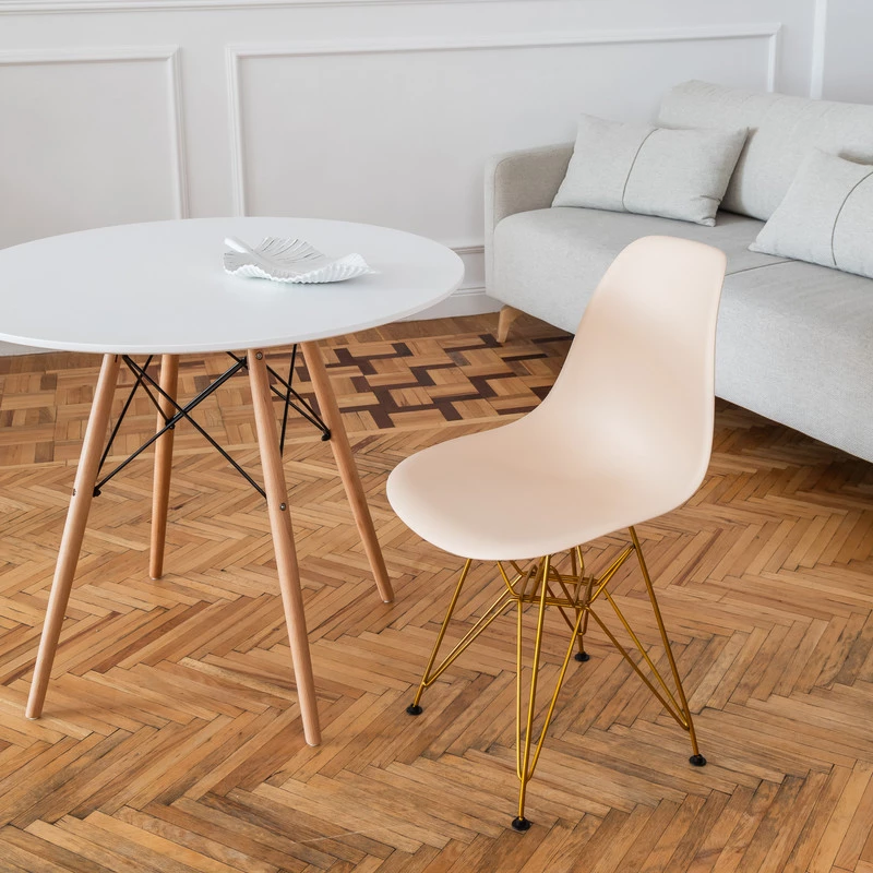 DERSTUHL Комплект стульев пластиковых 2 шт Gold Eames (изображение №6)