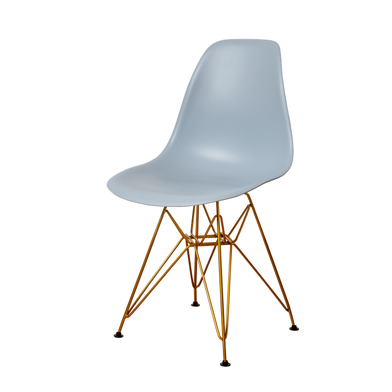 DERSTUHL Комплект стульев пластиковых 2 шт Gold Eames