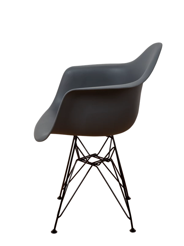 DERSTUHL Стул-кресло из пластика Black Eames (изображение №4)