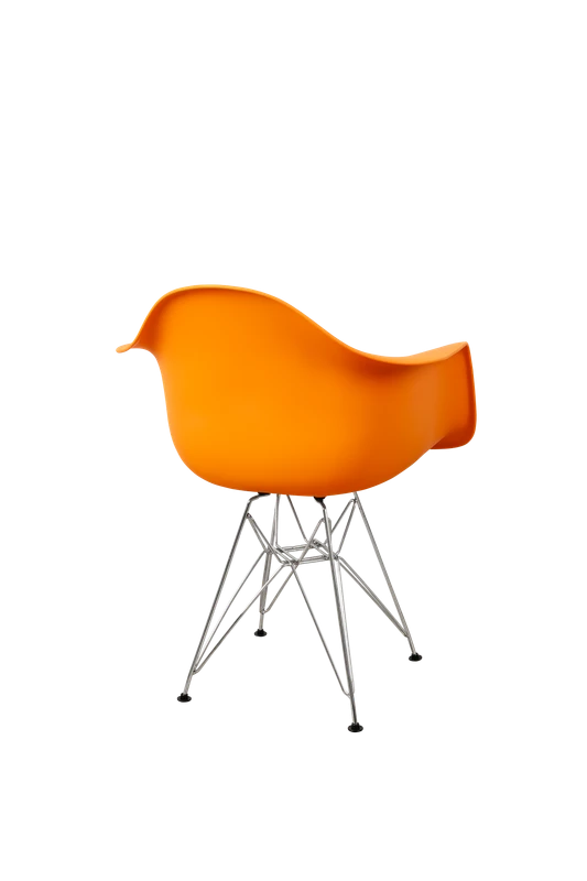 DERSTUHL Комплект стульев пластиковых 4 шт Chrom Eames (изображение №5)