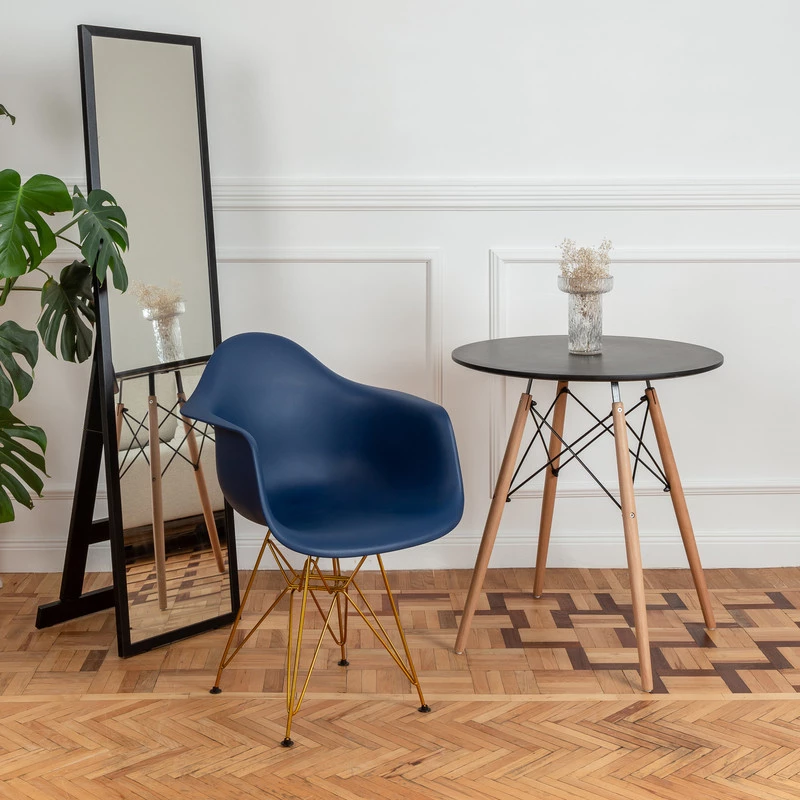 DERSTUHL Комплект стульев пластиковых 2 шт Gold Eames (изображение №6)