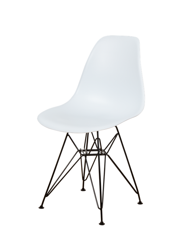 DERSTUHL Комплект стульев пластиковых 2 шт Black Eames