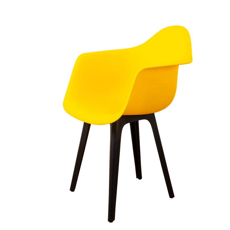 DERSTUHL Комплект стульев пластиковых 2 шт Plast Eames (изображение №1)