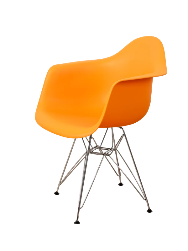 DERSTUHL Комплект стульев пластиковых 4 шт Chrom Eames (изображение №1)