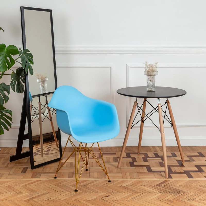 DERSTUHL Комплект стульев пластиковых 2 шт Gold Eames (изображение №6)