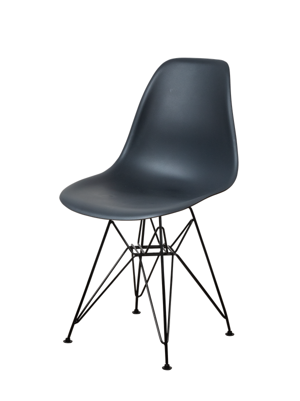 DERSTUHL Комплект стульев пластиковых 2 шт Black Eames