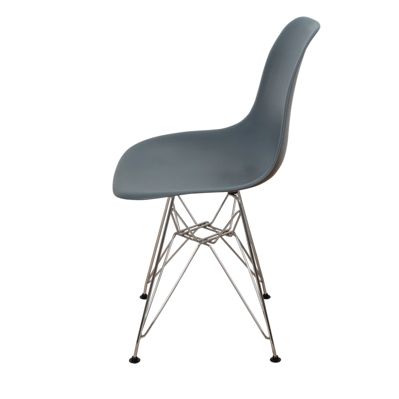 DERSTUHL Комплект стульев пластиковых 2 шт Chrom Eames (изображение №4)