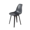 DERSTUHL Комплект стульев пластиковых 2 шт Plast Dark Grey Eames