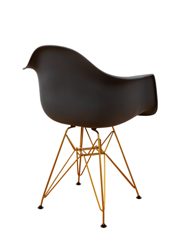 DERSTUHL Комплект стульев пластиковых 4 шт Gold Eames (изображение №5)